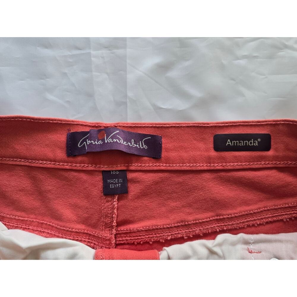 NWT Gloria Vanderbilt Straight-Leg Jeans in Persimmon - Picture 4 of 8